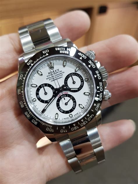 daytona black panda|rolex daytona panda price chart.